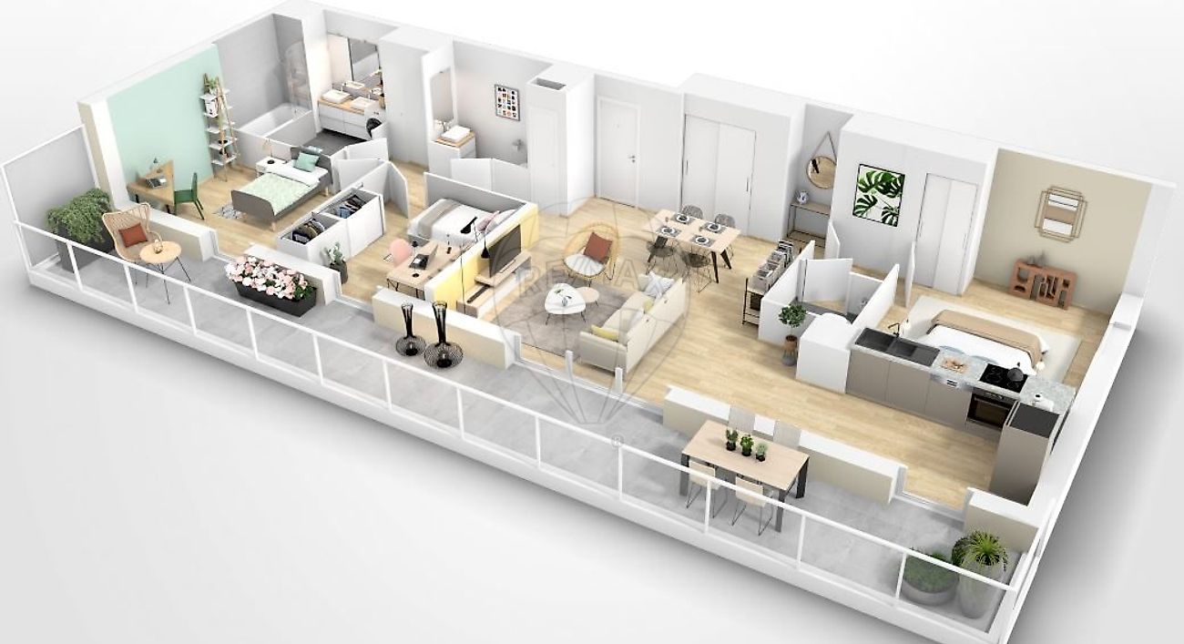 Appartement à vendre , 4 pièces - Villenave-d'Ornon 33140