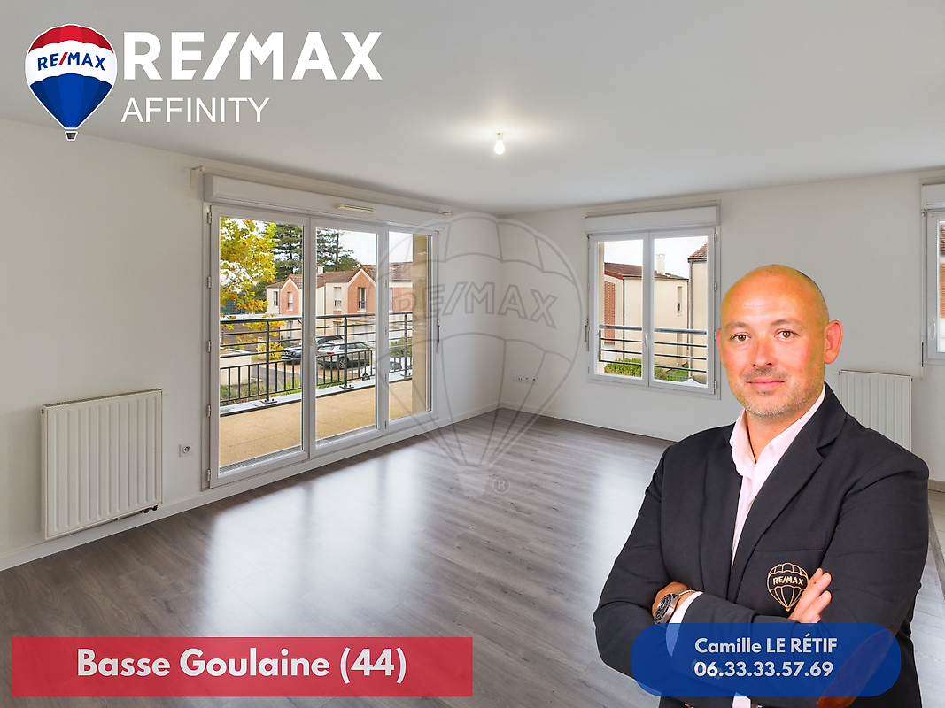 Appartement 3 pièces 65 m² · à Basse-Goulaine · 65 m² · 277 900 €
