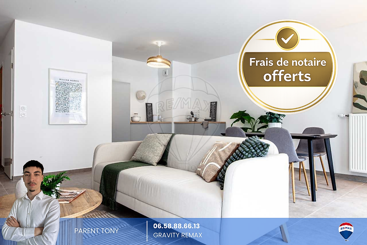 Appartement 4 pièces 65 m² · à Challes-les-Eaux · 65 m² · 287 000 €