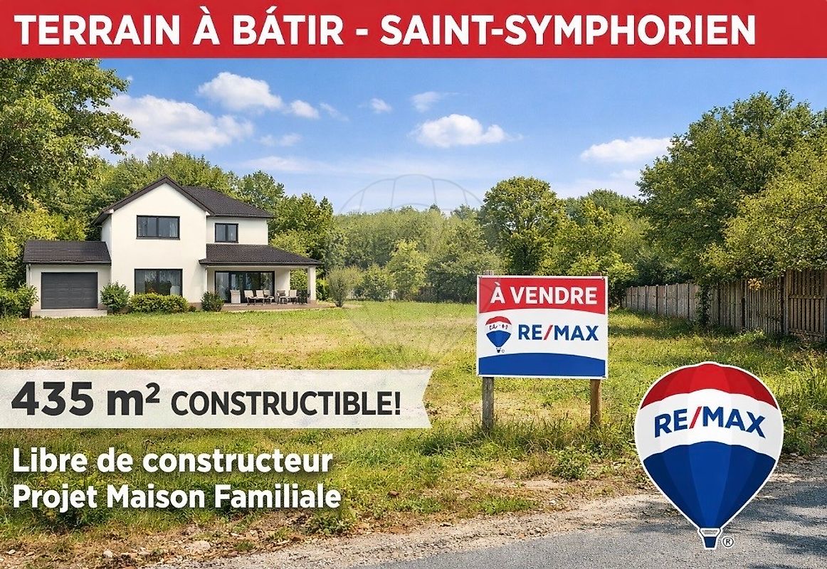 Terrain à vendre - Saint-Symphorien · 66 000 €